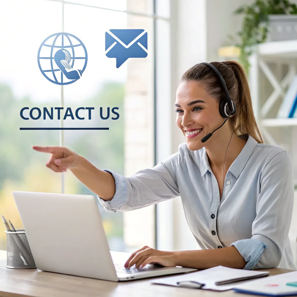 Contact Us Illustration